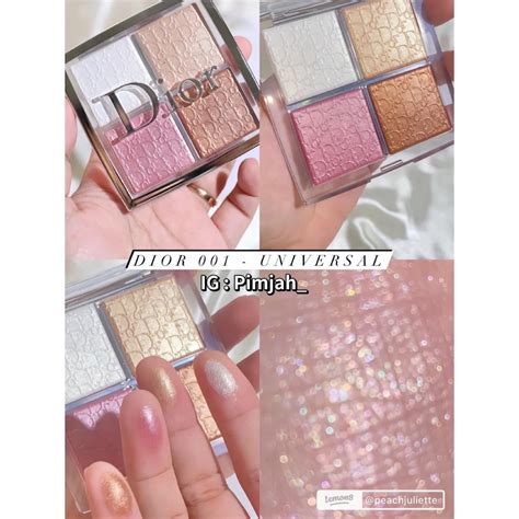 dior face glow palette 001